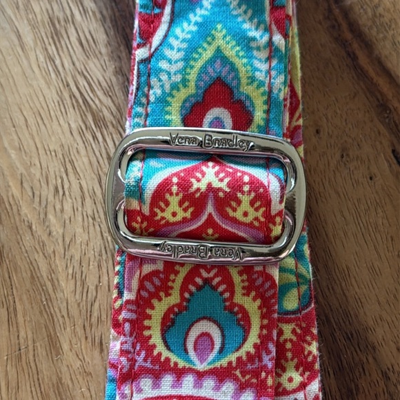 Vera Bradley Floral Print Adjustable Strap Crossbody Bag - Picture 10 of 12